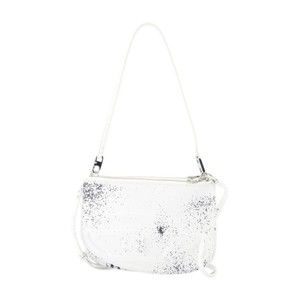 Diesel 1Dr Twin Pouch - Leather - White - NWT
